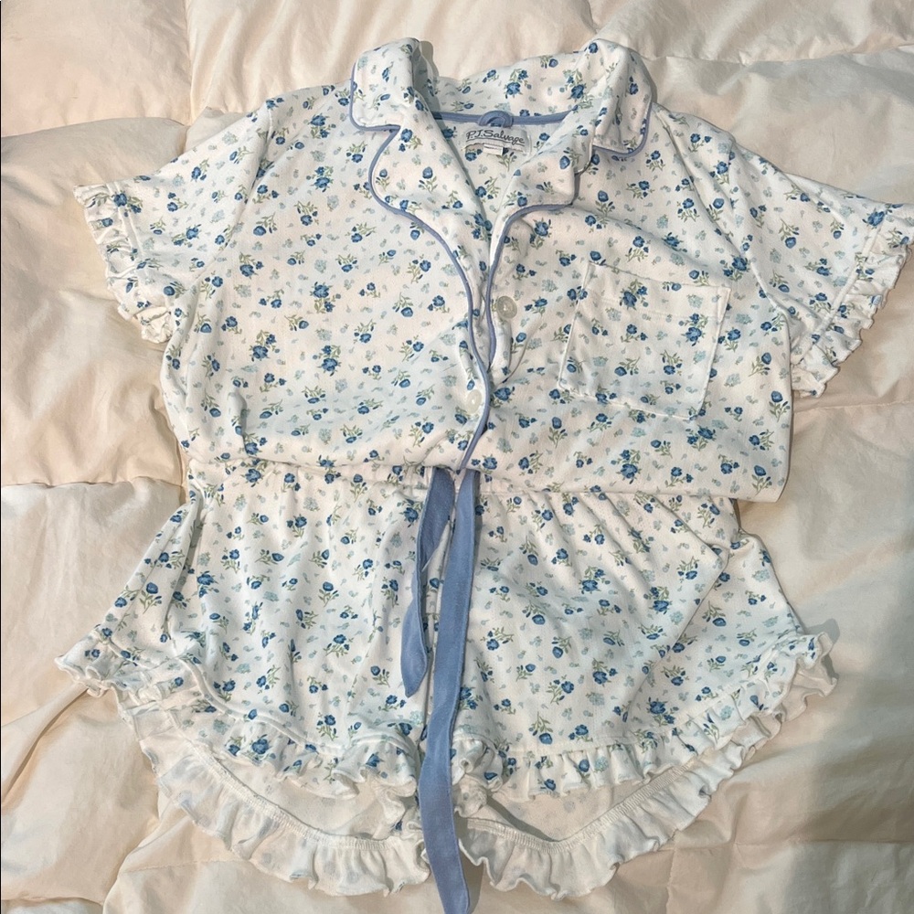 PJ Salvage Floral Pajama Set